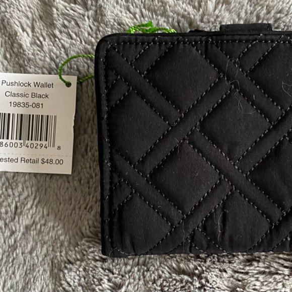 Vera Bradley Pushlock Wallet NWT - Picture 2 of 4